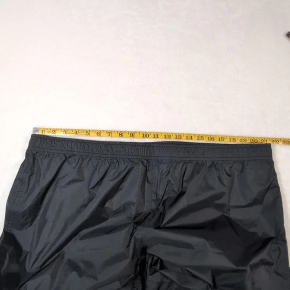 LL Bean TEK 2.5 Rain Pants Womens 2X Reg Black Ripstop Waterproof Hiking 268242 - Picture 8 of 11